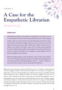 Cover page: A Case for the Empathetic Librarian