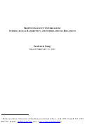 Cover page: Skepticism about Universalism: International Bankruptcy and International Relations