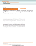 Cover page: Mechanism for spectral break in cosmic ray proton spectrum of supernova remnant W44