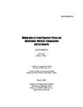 Cover page: Bibliography on Transit Operator Stress and Absenteeism, Workers' Compensation and Extraboards