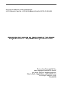 Cover page: Assessing the Environmental and Health Impacts of Port-Related Freight Movement in a Major Urban Transportation Corridor