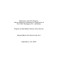 Cover page: Dimensions of the New Diaspora: African Immigrant Communities &amp; Organizations in New York, Washington, D.C., and Atlanta