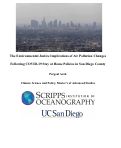 Cover page of The Environmental Justice Implications of Air Pollution Changes Following COVID-19 Stay at Home Policies in San Diego County