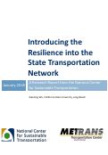 Cover page: Introducing the Resilience into the State Transportation Network