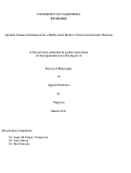 Cover page: Optimal Variance Estimation for a Multivariate Markov Chain Central Limit Theorem