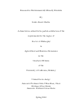 Cover page: Demand for Environmentally-Friendly Durables