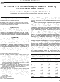 Cover page: An Unusual Case of Infantile Hepatic Steatosis Caused by Coconut-Based Infant Formula.