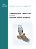 Cover page: Site Environmental Report for 2002, Volume 2