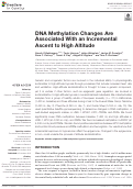 Cover page: DNA Methylation Changes Are Associated With an Incremental Ascent to High Altitude