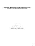 Cover page: Death Penalty: How Newspaper Coverage Has Perpetuated Negative Stereotypes about Female Violence &amp; Gender Roles