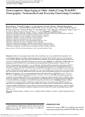 Cover page: Neurocognitive SuperAging in Older Adults Living With HIV: Demographic, Neuromedical and Everyday Functioning Correlates