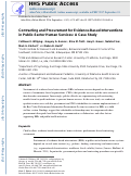 Cover page: Contracting and Procurement for Evidence-Based Interventions in Public-Sector Human Services: A Case Study