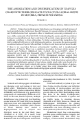 Cover page: THE ASSOCIATION AND DIVERSIFICATION OF TRAPEZIA CRABS WITH THEIR OBLIGATE POCILLOPORA CORAL HOSTS IN MO’OREA, FRENCH POLYNESIA