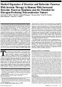 Cover page: Marked Expansion of Exocrine and Endocrine Pancreas With Incretin Therapy in Humans With Increased Exocrine Pancreas Dysplasia and the Potential for Glucagon-Producing Neuroendocrine Tumors