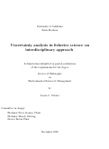 Cover page: Uncertainty analysis in fisheries science—an interdisciplinary approach