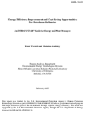 Cover page: Energy efficiency improvement and cost saving opportunities for petroleum refineries