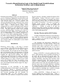 Cover page: Toward a Mental Decision Logic of the Small-Grand World Problem: Its Decision Structure and Arithmetization