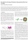 Cover page: Reversible Guest Exchange Mechanisms in Supramolecular Host-Guest Assemblies