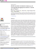 Cover page: (3S,6E)-nerolidol-mediated rendezvous of Cyclocephala paraguayensis beetles in bottle gourd flowers