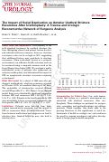 Cover page: The Impact of Social Deprivation on Anterior Urethral Stricture Recurrence After Urethroplasty - A Trauma and Urologic Reconstructive Network of Surgeons (TURNS) Analysis.