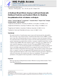 Cover page: A multilevel mixed effects varying coefficient model with multilevel predictors and random effects for modeling hospitalization risk in patients on dialysis.