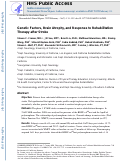 Cover page: Genetic Factors, Brain Atrophy, and Response to Rehabilitation Therapy After Stroke