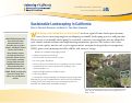 Cover page: Sustainable Landscaping in California