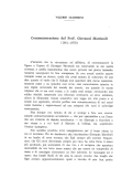 Cover page: Commemorazione del Prof. Giovanni Martinoli (1911-1970)