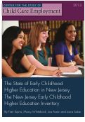 Cover page: New Jersey Early Childhood Higher Education Inventory