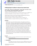 Cover page: Profiling dialysis facilities for adverse recurrent events.