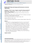 Cover page: Multiband RF pulses with improved performance via convex optimization