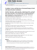 Cover page: Correlates, Course, and Outcomes of Increased Energy in Youth with Bipolar Disorder.