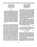 Cover page: Tractable Learning of Probability Distributions Using the Contrastive Hebbian Algorithm