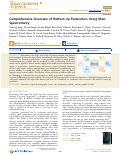 Cover page: Comprehensive Overview of Bottom-Up Proteomics using Mass Spectrometry.