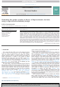 Cover page: Estimating the gender penalty in House of Representative elections using a regression discontinuity design