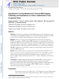 Cover page: Hypothermic Cooling Measured by Thermal Magnetic Resonance Imaging; Feasibility and Implications for Virtual Imaging in the Urogenital Pelvis