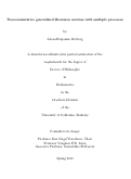 Cover page: Noncommutative generalized Brownian motions with multiple processes