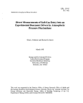 Cover page: Direct Measurements of Soil-gas Entry into an Experimental Basement Driven at Atmospheric Pressure Fluctuations