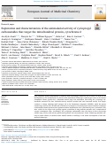 Cover page: Exploration and characterization of the antimalarial activity of cyclopropyl carboxamides that target the mitochondrial protein, cytochrome b.