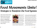 Cover page: Food Movements Unite! Strategies to Transform Our Food Systems