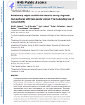 Cover page: Relationship Stigma and HIV Risk Behavior Among Cisgender Men Partnered with Transgender Women: The Moderating Role of Sexual Identity