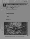 Cover page: MECHANICAL TEST RESULTS ON DIPOLE MODEL C-l 25 mm ALUMINUM COLLARS