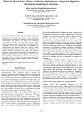 Cover page: When the Words Don’t Matter: Arbitrary labels improve categorical alignmentthrough the anchoring of categories