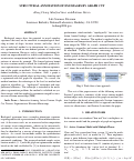 Cover page: STRUCTURAL ANNOTATION OF EM IMAGES BY GRAPH CUT