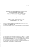 Cover page: Macromodel for Assessing Residential Concentrations of Combustion-genearted Pollutants: Model Development and Preliminary Predictions for CO{sub 2} and Respirable Suspended Particles