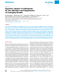 Cover page of Agnostic capture of pathogens for the detection and diagnostics of emerging threats