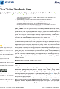 Cover page: Toxic Wasting Disorders in Sheep.