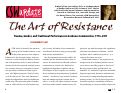 Cover page: The Art of Resistance