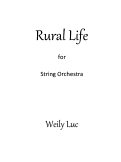 Cover page: Rural Life