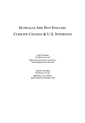 Cover page: Seawalls Are Not Enough: Climate Change &amp; U.S. Interests